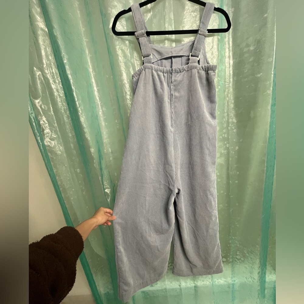 TWIK By Simons Corduroy Baby Blue Jumpsuit, Size XS but fits baggy - Picture 2 of 5